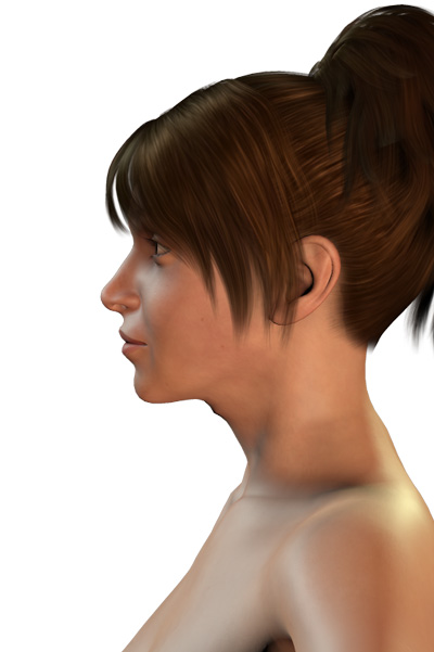 Antonia morph in profile